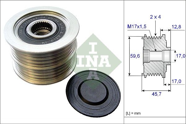 Schaeffler INA 535 0150 10 Alternator Freewheel Clutch