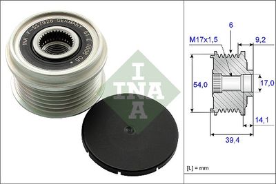 Alternator Freewheel Clutch Schaeffler INA 535 0151 10