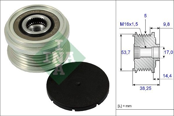 Schaeffler INA 535 0242 10 Alternator Freewheel Clutch