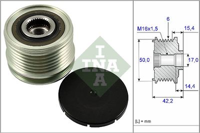 Alternator Freewheel Clutch Schaeffler INA 535 0265 10