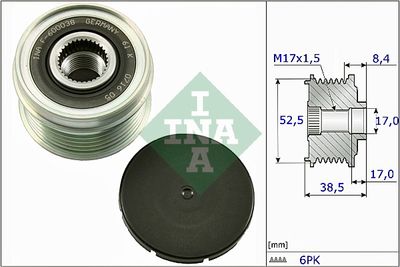 Alternator Freewheel Clutch Schaeffler INA 535 0273 10