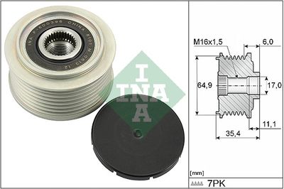 Alternator Freewheel Clutch Schaeffler INA 535 0294 10