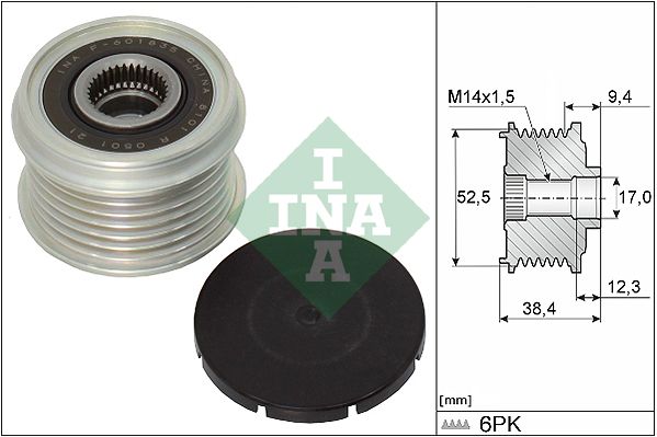 Schaeffler INA 535 0329 10 Alternator Freewheel Clutch