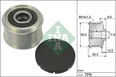 Alternator Freewheel Clutch Schaeffler INA 535 0330 10