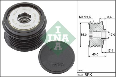 Alternator Freewheel Clutch Schaeffler INA 535 0336 10