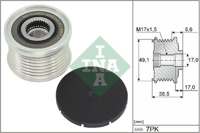 Alternator Freewheel Clutch Schaeffler INA 535 0344 10