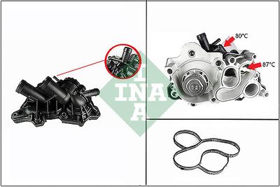 Water Pump, engine cooling Schaeffler INA 538 0889 10