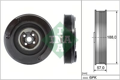 Belt Pulley, crankshaft Schaeffler INA 544 0002 10