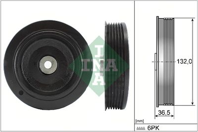 Belt Pulley, crankshaft Schaeffler INA 544 0007 10