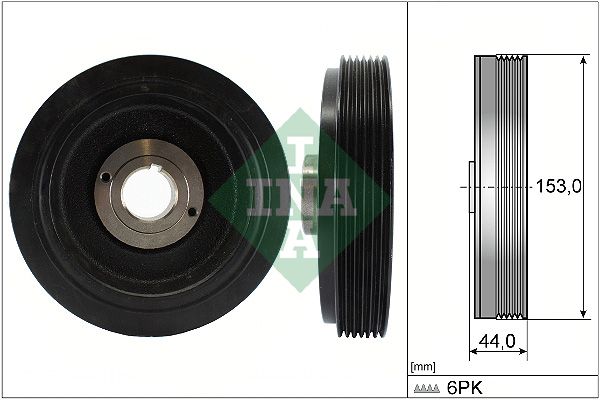 Schaeffler INA 544 0042 10 Belt Pulley, crankshaft