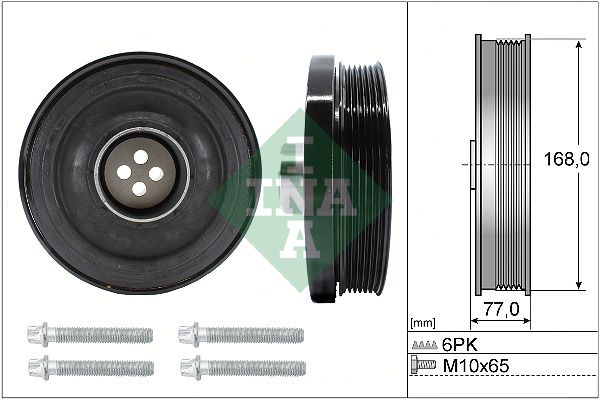 Schaeffler INA 544 0130 20 Belt Pulley Set, crankshaft
