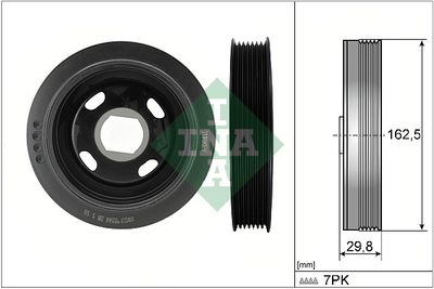 Belt Pulley, crankshaft Schaeffler INA 544 0179 10