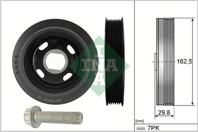 Belt Pulley Set, crankshaft Schaeffler INA 544 0179 20