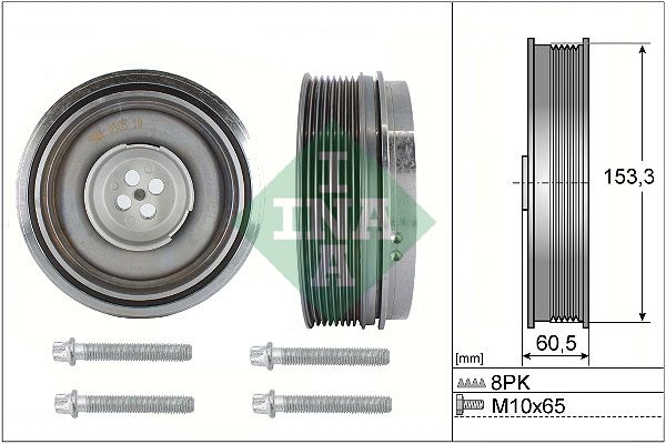 Schaeffler INA 544 0505 20 Belt Pulley Set, crankshaft