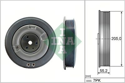 Belt Pulley, crankshaft Schaeffler INA 544 0506 10