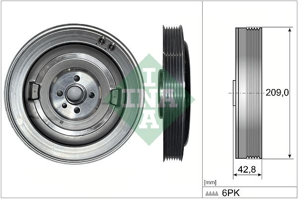 Schaeffler INA 544 0514 10 Belt Pulley, crankshaft