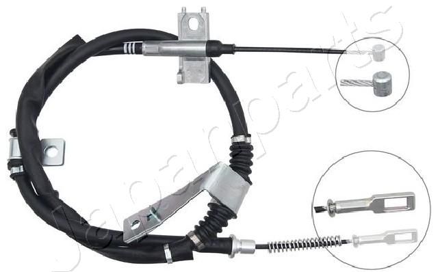 JAPANPARTS BC-S03R Cable Pull, parking brake