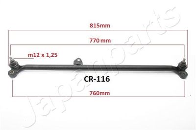 Tie Rod JAPANPARTS CR-116
