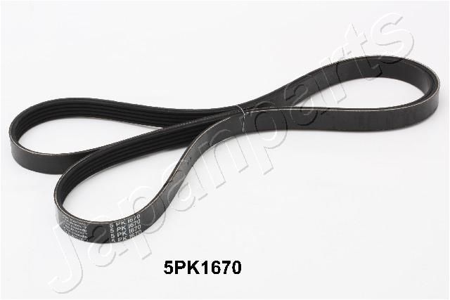 JAPANPARTS DV-5PK1670 V-Ribbed Belt
