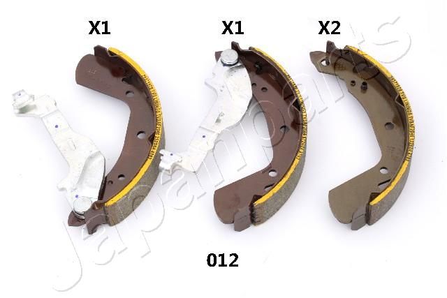 JAPANPARTS GF-012AF Brake Shoe Set