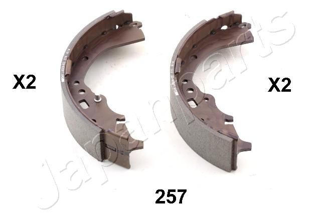 JAPANPARTS GF-257AF Brake Shoe Set