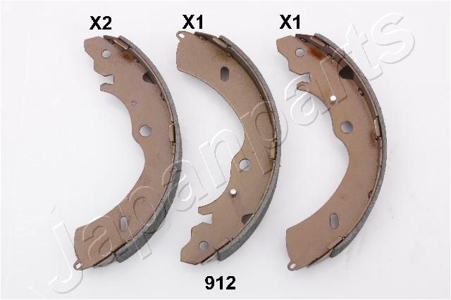 JAPANPARTS GF-912AF Brake Shoe Set