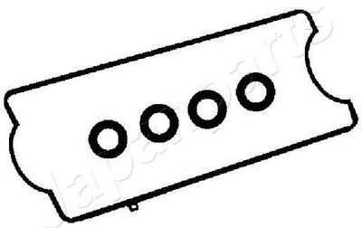 Gasket, cylinder head cover JAPANPARTS GP-601