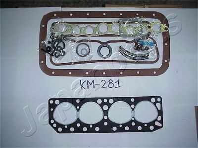 Full Gasket Kit, engine JAPANPARTS KM-281