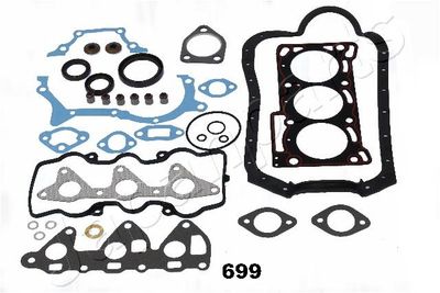 Full Gasket Kit, engine JAPANPARTS KM-699