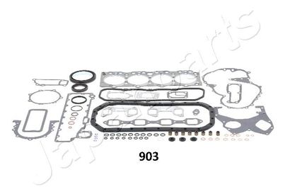 Full Gasket Kit, engine JAPANPARTS KM-903