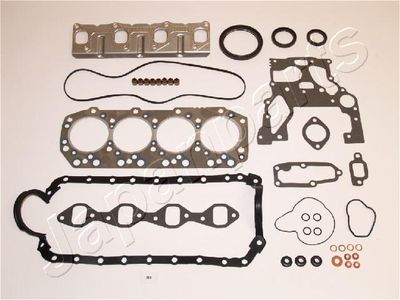 Full Gasket Kit, engine JAPANPARTS KM-996