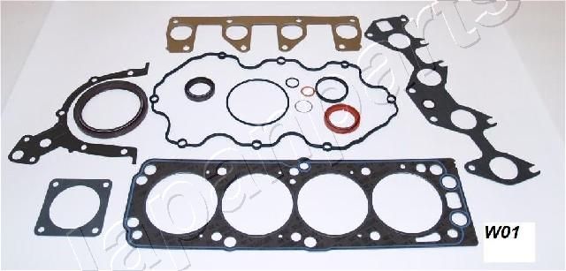 JAPANPARTS KM-W01 Full Gasket Kit, engine