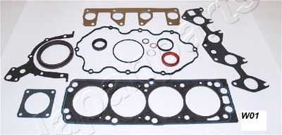 Full Gasket Kit, engine JAPANPARTS KM-W01