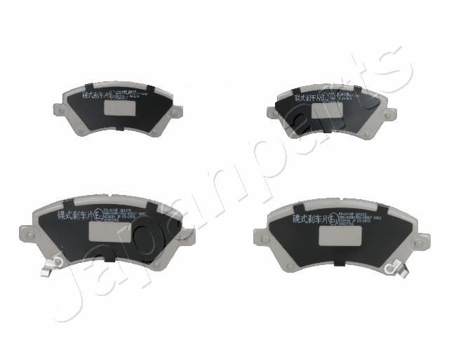 JAPANPARTS PA-211AF Brake Pad Set, disc brake