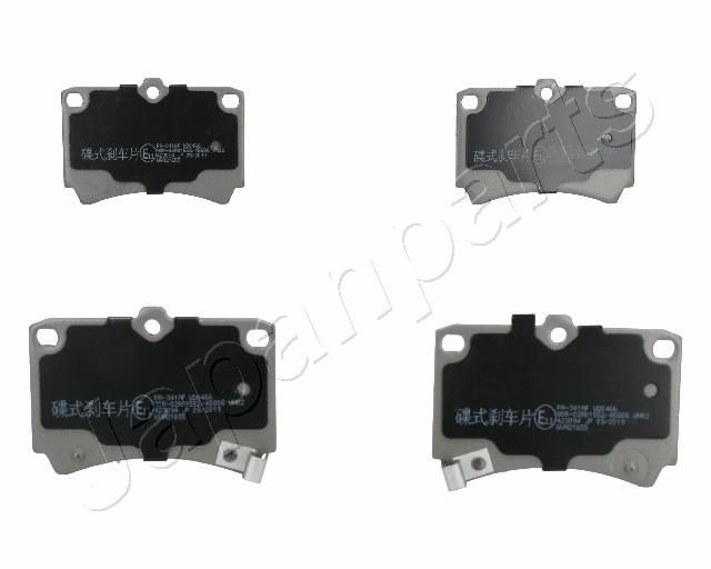 JAPANPARTS PA-341AF Brake Pad Set, disc brake