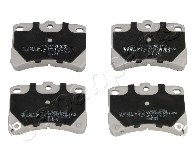 JAPANPARTS PA-608AF Brake Pad Set, disc brake