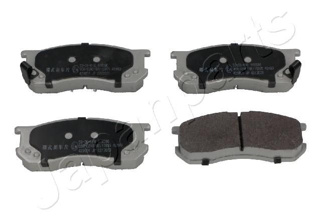 JAPANPARTS PA-616AF Brake Pad Set, disc brake