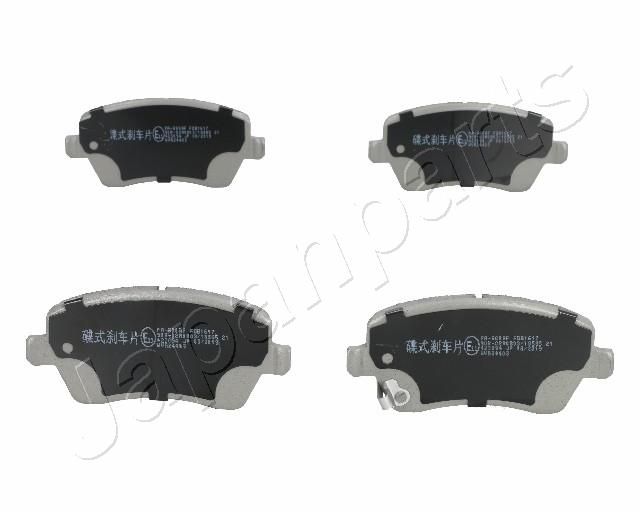 JAPANPARTS PA-800AF Brake Pad Set, disc brake