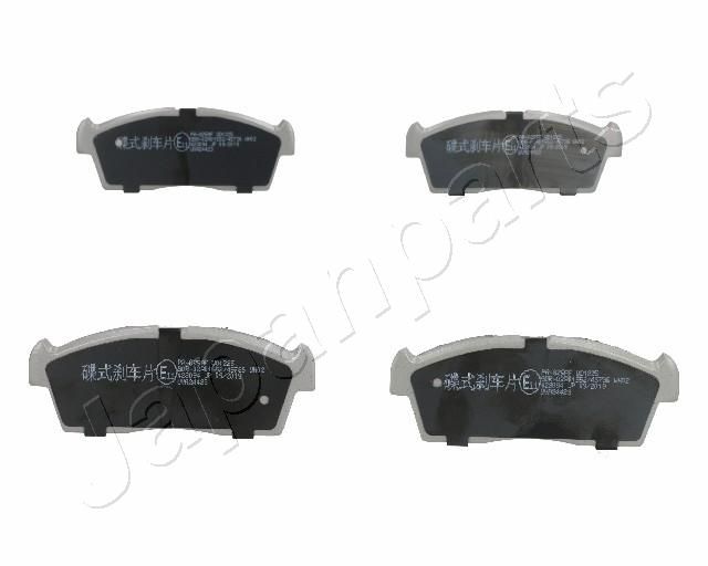 JAPANPARTS PA-825AF Brake Pad Set, disc brake