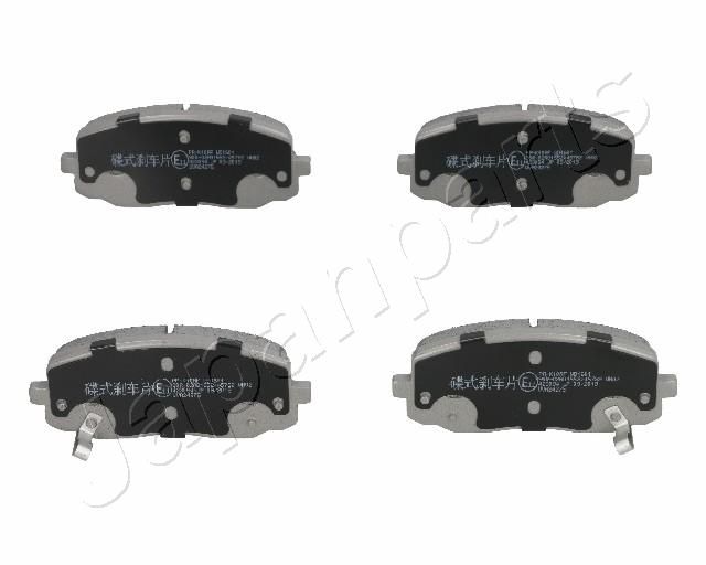 JAPANPARTS PA-K10AF Brake Pad Set, disc brake