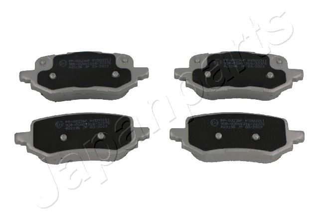 JAPANPARTS PP-0323AF Brake Pad Set, disc brake
