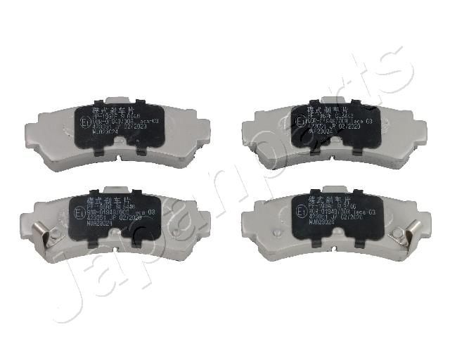JAPANPARTS PP-196AF Brake Pad Set, disc brake