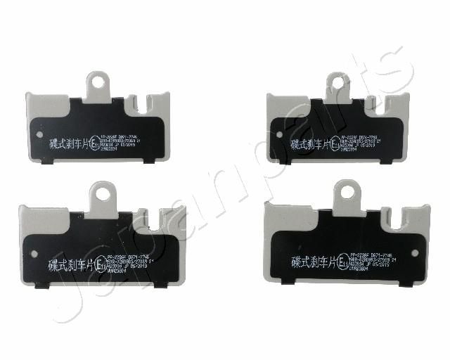 JAPANPARTS PP-222AF Brake Pad Set, disc brake