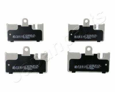 Brake Pad Set, disc brake JAPANPARTS PP-222AF
