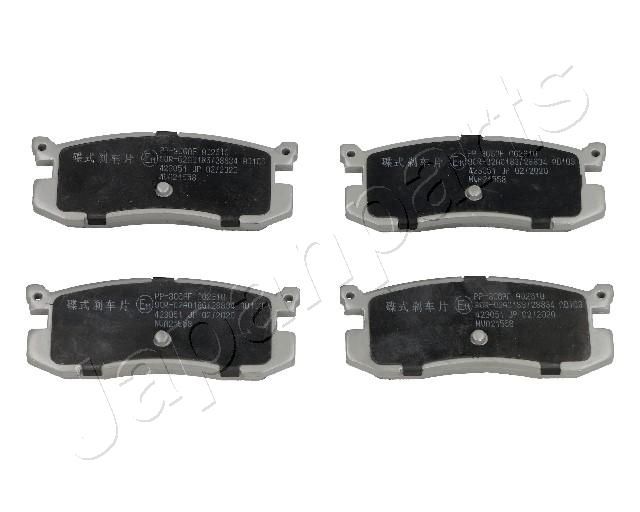 JAPANPARTS PP-306AF Brake Pad Set, disc brake
