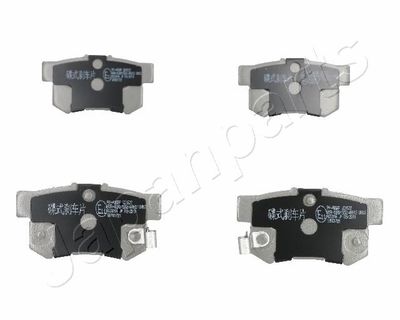Brake Pad Set, disc brake JAPANPARTS PP-405AF