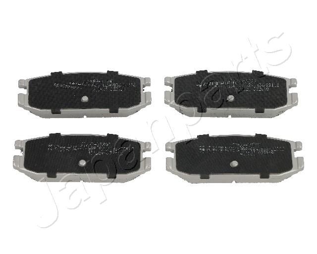 JAPANPARTS PP-593AF Brake Pad Set, disc brake