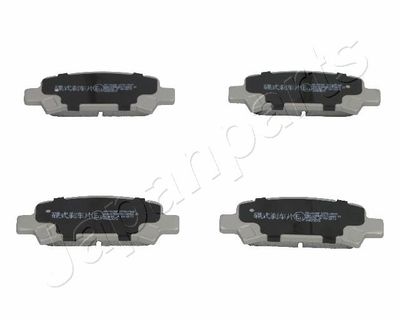 Brake Pad Set, disc brake JAPANPARTS PP-702AF