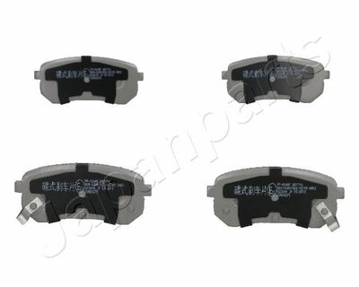Brake Pad Set, disc brake JAPANPARTS PP-K04AF
