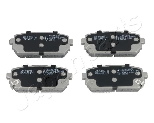 JAPANPARTS PP-K10AF Brake Pad Set, disc brake